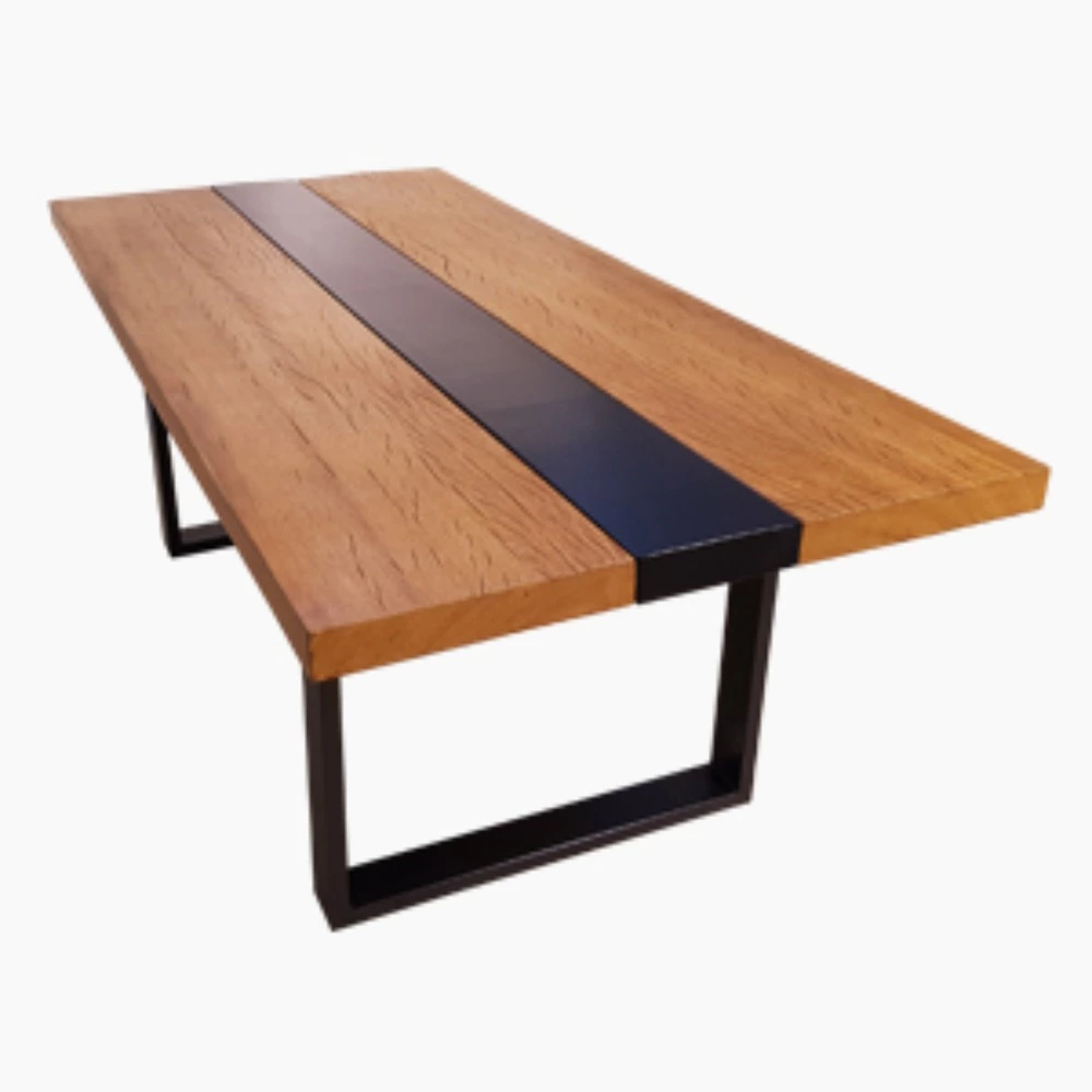 Mesa de Jantar - Pés e Vão Ferro Preto